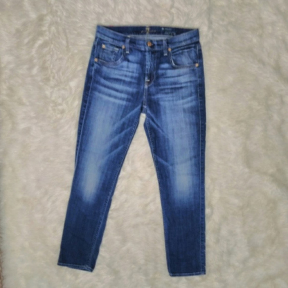 7FAMK Skinny Relaxed Denim